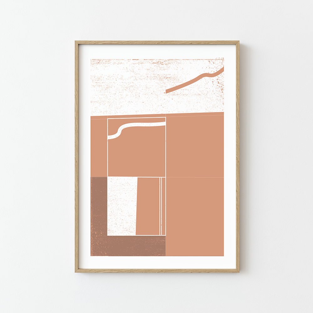 wheat field print 018