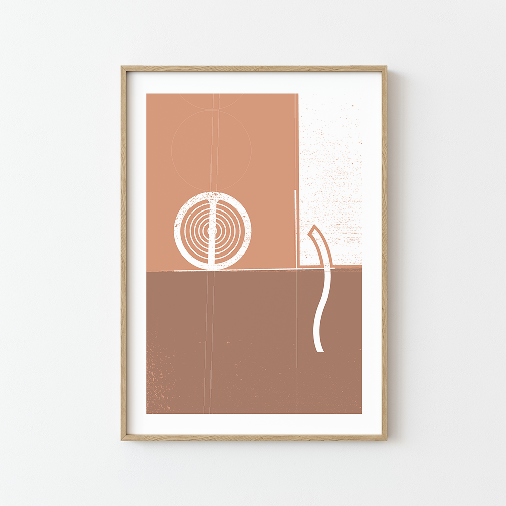 wheat field print 012