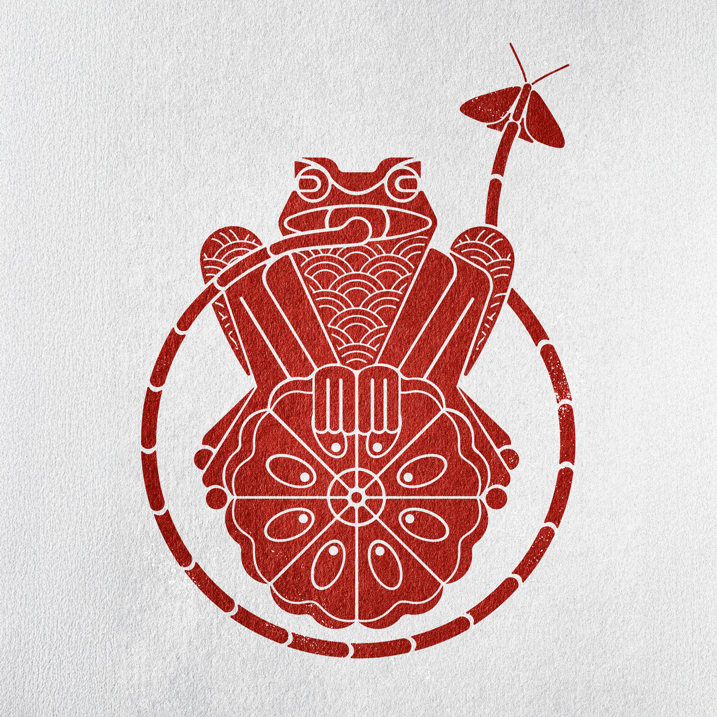 Balaton print 005 I Frog