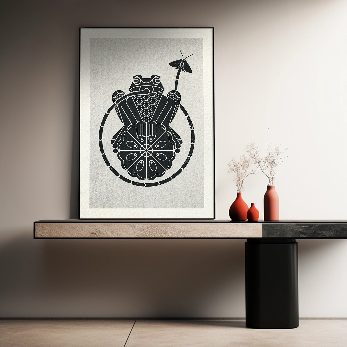 Balaton print 005 I Frog