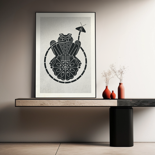 Balaton print 005 I Frog