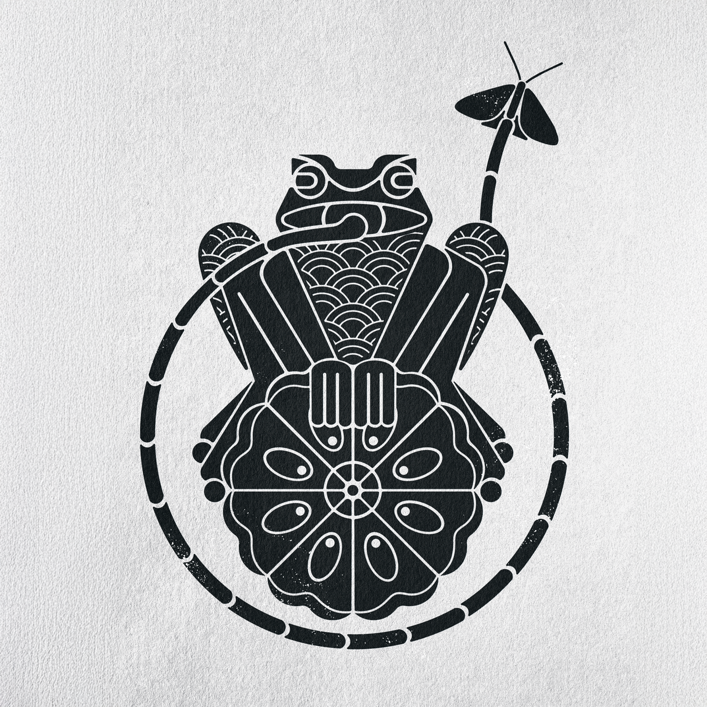 Balaton print 005 I Frog