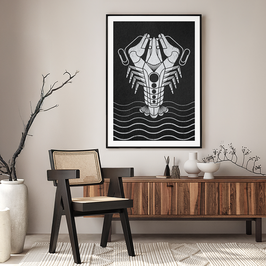 Balaton print 006 I Spiny-Cheek Crayfish